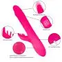 ZEMALIA G Spot Rabbit Vibrator Dildo for Women 30 Modes Waterproof Dual Motor Rotating & Telescopic Vibrator Clitoral Vaginal Stimulation Anal Play Sex Toys Rechargeable