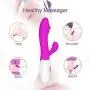 Rabbit G spot Vibrator-Waterproof Tongue Dildo Vibrators Vagina Clitoris Stimulation with 30 Vibration Modes Dual Motor Anal Sex Toys for Women Rabbit G spot Vibrator-Waterproof Tongue Dildo Vibrators Vagina Clitoris Stimulation with 30 Vibration Modes Dual Motor Anal Sex Toys for Women