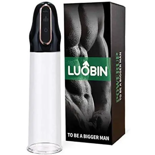LQTY Automatic Mens Pen?s Enlargement Pump to Increase The Size and Strength, Electric Vacuum Pump Male Effective Extender