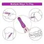 Clitoral Tongue Vibrator 360° 7x7 Vibration Rotation Combinations for Realistic Oral Sex Fun, PALOQUETH Rechargeable Clit Stimulator G Spot Vibrator with Heating Function for Intense Stimulation Clitoral Tongue Vibrator 360° 7x7 Vibration Rotation Combinations for Realistic Oral Sex Fun, PALOQUETH Rechargeable Clit Stimulator G Spot Vibrator with Heating Function for Intense Stimulation