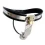 Mgcrlife Male Chastity Belt Stainless Steel Chastity Device with Breathable Cock Cage BDSM Sex Toys for Men Penis Lock,Waist70~76Cm Mgcrlife Male Chastity Belt Stainless Steel Chastity Device with Breathable Cock Cage BDSM Sex Toys for Men Penis Lock,Waist70~76Cm