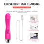 The Original Compact Power Wand Massager, Wireless,Dual Motors 30x Multi-Speed Vibrations