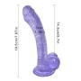 DJKFHIU 7.67inch Female Dîldɔs Women Self Pleasure Toys Massage for Women Men Couples DJKFHIU (Color : Purple) DJKFHIU 7.67inch Female Dîldɔs Women Self Pleasure Toys Massage for Women Men Couples DJKFHIU (Color : Purple)