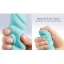 Gvibe Gjack 2 Bioskin Realistic Feel Vibrator, Tiffany Mint