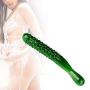 FST Crystal Cucumber Glass Dildo Pleasure Wand Anal Plug Sex Toy for Female Male Masturbation Couple FST Crystal Cucumber Glass Dildo Pleasure Wand Anal Plug Sex Toy for Female Male Masturbation Couple