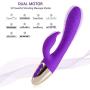 Wireless Handheld Muscle Roller Massage Tool - Relieves Deep Tissue Muscle Soreness and Exercise Recovery (Purple) (Purple Mini)