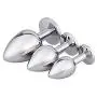 3PCS Stainless Steel with Jewelry Sexy Stimulation Toys for Adult,Ship from US (Purple) 3PCS Stainless Steel with Jewelry Sexy Stimulation Toys for Adult,Ship from US (Purple)