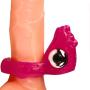 Vibrating Cock Ring Sex Toy for Men Penis Vibrations & Clitoris Stimulation Male Erection Enhancer Device