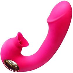 RITER 3 Frequency L-icking Sucking Silicone Stimulator with 10 Vibrantion Modes Rechargeable Didos G Spotter Massager Adult Six Toys for Women&Couple