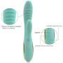 Handheld Muscle Massager Waterproof Mult Speeds for Shoulder,Back,Leg,Arm Muscle Massage USB Rechargeable
