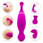 Cli^torial Sucking Toy for Women,12 Sucking Modes Tongue Vibrating Toy & Simulator with 24 Speed Vibration T-Shirt