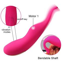 LEVETT Rechargeable Clitoral Vibrator Handheld Personal Wand Massager Waterproof Multi Speed Powerful G Spot Sex Toys for Woman