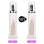 Electric Auto Penis Vacuum Pump Enlargers For Men Erotic Sex Toys For Male Penis Extender To Help Erection And Sex Time Extension Enhancer Prolong Penis Sex Male Pump (Color:White )