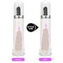 Electric Auto Penis Vacuum Pump Enlargers For Men Erotic Sex Toys For Male Penis Extender To Help Erection And Sex Time Extension Enhancer Prolong Penis Sex Male Pump (Color:White )