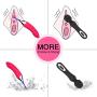 Clitoral Vibrator Double-head Vibrating Waterproof G Spot Stimulator High Frequency Masturbation Dildo Vibrators for Female Quickly Orgasm, Treediride Silicone Clitoris Vagina Massager Adult Sex Toys