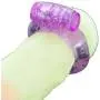 3Pcs Orgasmic Vibrating Erection Ring, Purple 3Pcs Orgasmic Vibrating Erection Ring, Purple
