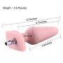 5.7" Silicone Anal Plug for Hismith Sex Machine with Quick Air Connector,4" Insertable Length