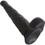 Mkxiaowei Giant Dildo, Realistic Dildo Penis Powerful Sucker, Very Flexible and Realistic Big Man Penis, Glans and Testicles, Real Penis Copy of The Penis, 40.5 cm