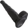 Mkxiaowei Giant Dildo, Realistic Dildo Penis Powerful Sucker, Very Flexible and Realistic Big Man Penis, Glans and Testicles, Real Penis Copy of The Penis, 40.5 cm
