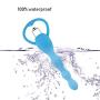 Wireless Handheld Vibrating Massage Magic Wand Anales Trainer Massage Toy， Vib Anales Beads Silicone Trainer Fun Toys for Beginners and Advanced Users Blue by Luseeo