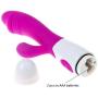 30-Speed Waterproof Vibrating Frequency Bending Head Silica Gel Vibrator to Stimulate and Massage G-Spot and Clitoris Female Masturbator Couples Sexual Flirting Toy