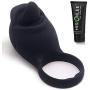 Vibrating Penis Ring Rechargeable Silicone Cock Ring Stimulator for Male Longer Lasting Erections Sex Toys