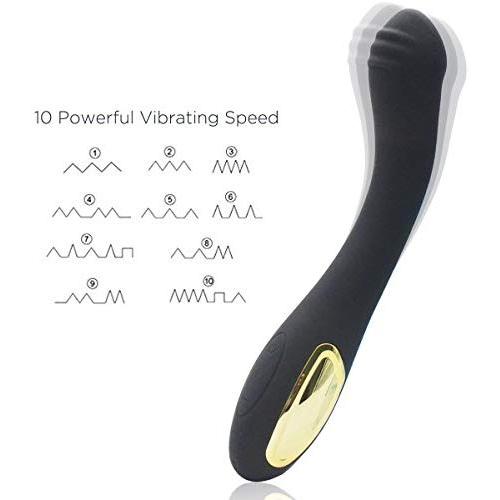 for Back Neck Leg Hand Full-Body Handheld Massager with Waterproofis Safer and More Convenient… (Black)