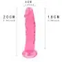 Whtao Realistic Real Soft Dîldɔ Waterproof Relax Massage Tools Whtao (Color : Pink) Whtao Realistic Real Soft Dîldɔ Waterproof Relax Massage Tools Whtao (Color : Pink)
