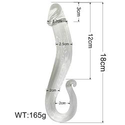 Medical-Grade Crystal Glass Stick for Women Men Back and Body Deep Tissue Muscle Therapy