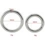 DiscountOne Stainless Penis Cock Rings Metal Ring for Male (S ID40mm)