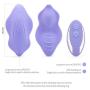 Wireless Víbrator Panty Invisible Egg Adult Female Wearable C-l?t-óris Stímulatór Toy USB Rechargeable Six Toys for Women,T Shirt - Purple