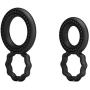 W-HELLO 2pcs Silicone Massager Ring Erection Enlarger Enhancer Rings Toys for Men Couples