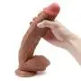Nabini 12 inch Liquid Silicone Dildo - Lifelike Huge Dong - Strong Suction Cup - Realistic and Extremely Soft Adult Toy - 100% Waterproof Big Size Adult Sex Toy