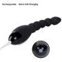 Zemalia Vibrating Anal Plug Beads 10 Speeds Prostate Massager Adult Anal Sex Toy G-Spot Vibrator Rechargeable Butt Plug Waterproof for Men Women and Couples Zemalia Vibrating Anal Plug Beads 10 Speeds Prostate Massager Adult Anal Sex Toy G-Spot Vibrator Rechargeable Butt Plug Waterproof for Men Women and Couples