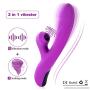 Geloo Powerful Vibrate Wand Massager with 10 Magic Vibrartion Modes, Whisper Quiet, Waterproof, Handheld, Cordless for Neck Shoulder Back Body Massage, Sports Recovery & Muscle Aches