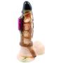 Sexbaby Reusable Vibrating Penis Sleeve Cock Ring Erection Enhancer (Black)