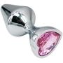 Eastern Delights 3 pcs Metal Jeweled Anal Butt Plugs, Anal Sex Toys Trainer Kit for Beginners