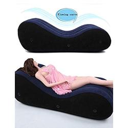 NOSSA Inflatable Multifunctional Sofa - Portable Magic Cushion Ramp Body Pillow Inflatable Furniture Lounger for Couples Deeper Position