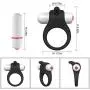 Vibrating Cock Ring - Penis Ring Dildo Vibrator with Clit Stimulator – Soft Silicone, Flexible, Enhances Hardness and Performance Increase Stamina – Sex Toy Men Women –Tango by Honey Adult Play -Black Vibrating Cock Ring - Penis Ring Dildo Vibrator with Clit Stimulator – Soft Silicone, Flexible, Enhances Hardness and Performance Increase Stamina – Sex Toy Men Women –Tango by Honey Adult Play -Black
