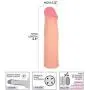 Silicone 2" Penis Extension - Realistic Cock Extender with Veins and Lifelike Tip Silicone 2" Penis Extension - Realistic Cock Extender with Veins and Lifelike Tip