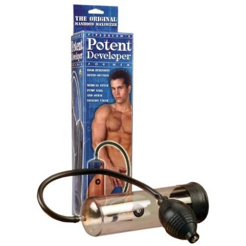 Pipedream Potent Developer For Men, Black Pipedream Potent Developer For Men, Black