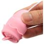 Double Head 7-Speed Waterproof Dual Motor Silent USB Rechargable Small for Deep Tissue Massager Handheld Pink