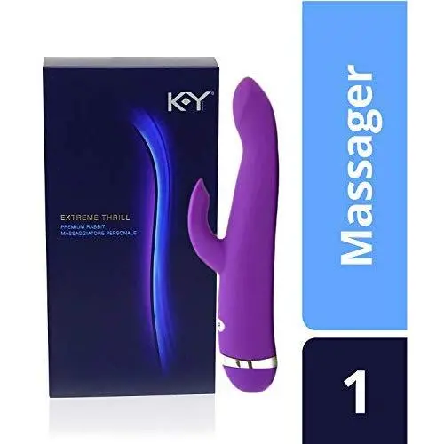 Vibrator, Personal Massager, K-Y Ultimate Pleasure Multi-functional Vibrating Stimulator, Batteries Included 1 ea Vibrator, Personal Massager, K-Y Ultimate Pleasure Multi-functional Vibrating Stimulator, Batteries Included 1 ea