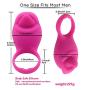 Vibrating Penis Ring Rechargeable Silicone Cock Ring Stimulator for Male Longer Lasting Erections Sex Toys