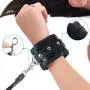 Portable Fetish Bondage Kit with 4 Adjustable Furry Ankles Wrists Cuffs for Beginners Couples Sex, PALOQUETH BDSM Bed Restraint Sets with 4 * 5 Feet Cotton Ropes for Sofa Chair Table Bind up Portable Fetish Bondage Kit with 4 Adjustable Furry Ankles Wrists Cuffs for Beginners Couples Sex, PALOQUETH BDSM Bed Restraint Sets with 4 * 5 Feet Cotton Ropes for Sofa Chair Table Bind up