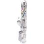 Rainly Silver Dual Motor Powerful Th-Rusting Ro-tating Body Tool for Lover