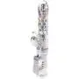 Rainly Silver Dual Motor Powerful Th-Rusting Ro-tating Body Tool for Lover Rainly Silver Dual Motor Powerful Th-Rusting Ro-tating Body Tool for Lover