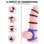 Silicone Cock Rings Set, Sexy Slave Stretchy Penis Rings for Longer & Harder Erection, Sex Toy for Men Couple(7pcs) Silicone Cock Rings Set, Sexy Slave Stretchy Penis Rings for Longer & Harder Erection, Sex Toy for Men Couple(7pcs)