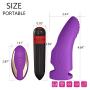 Clitoral Stimulator Finger Vibrator with 9 Vibration Modes for Nipple G-spot Vagina Stimulation, Wireless Remote Control Bullet Vibrator Rechargeable Clit Massager Silicone Sex Toys for Women Couples