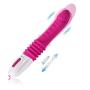 Anfei Vibrator Adult Sex Toys, Silicone Clitorial Stimulator Waterproof USB Rechargeable Vibrating G-Spot Power Wand Massager,10 Vibration Modes, 3 Stretching-Modes, Discreet Packaging